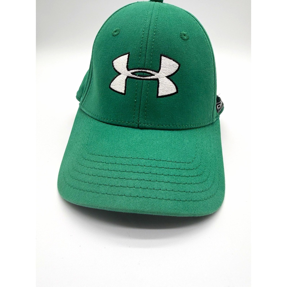 Under Armour Green Men's Adjustable Solid Baseball Cap Casual One Size